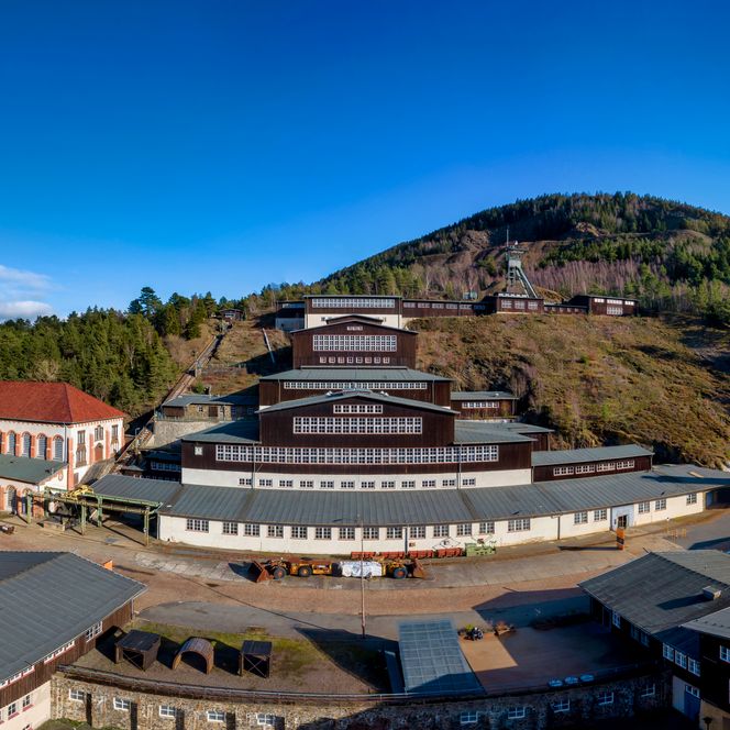 Außenansicht Bergwerk Rammelsberg