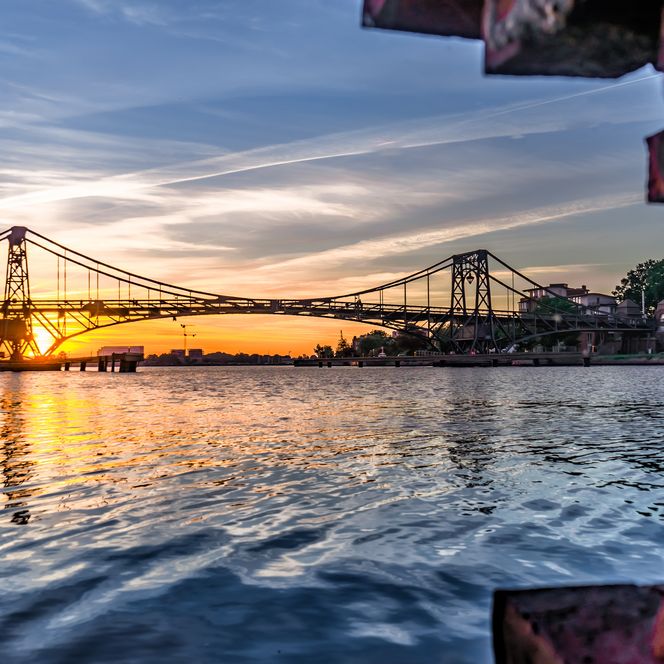 Sonnenuntergang Kaiser-Wilhelm-Brücke