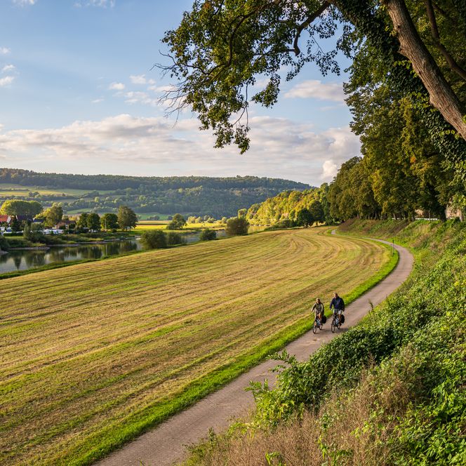 Weserradweg im Weserbergland