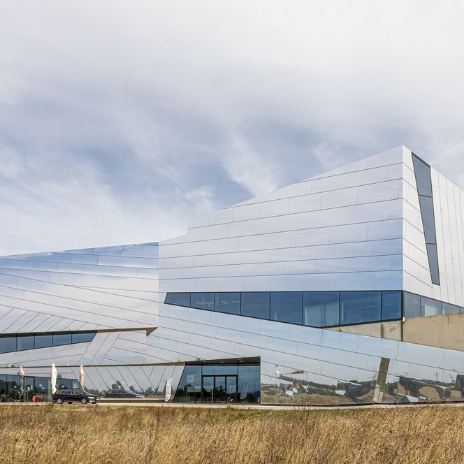 Ansicht auf das Foschungsmuseum Schöningen