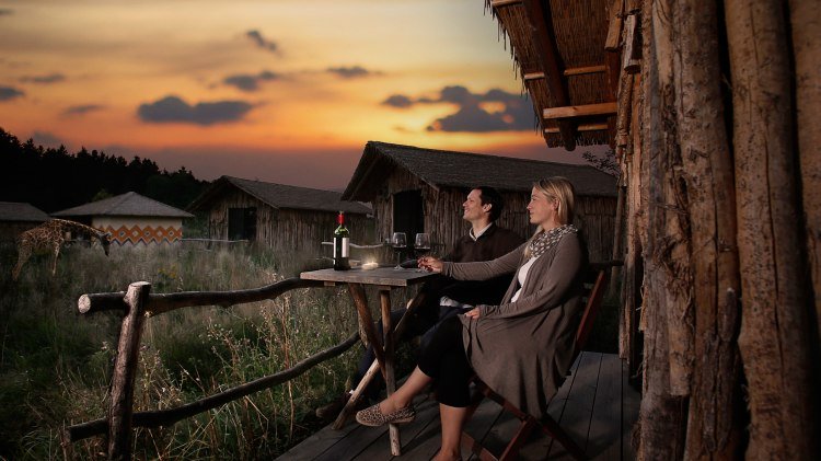 Masai-Mara-Lodges im Serengeti-Park, © Serengeti-Park Hodenhagen GmbH Masai-Mara-Lodges im Serengeti-Park, © Serengeti-Park Hodenhagen GmbH