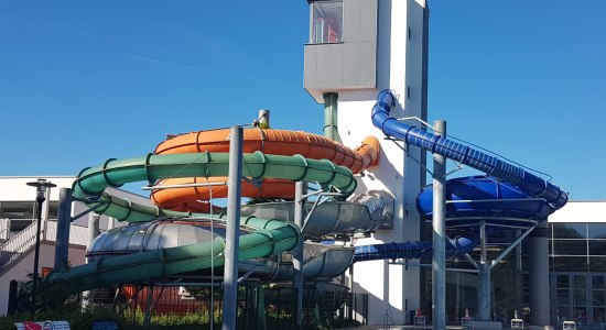 De schuiftoren van het Nettebad, © Stadtwerke Osnabrück AG / Jessica Borgmann