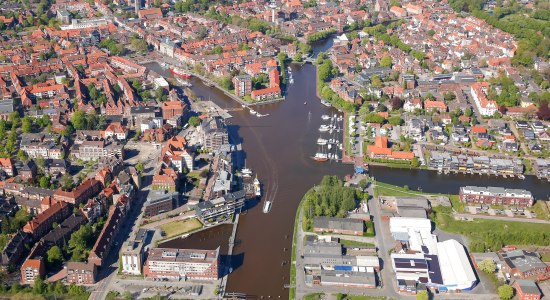 Oude binnenhaven in Emden, © Tobias Bruns