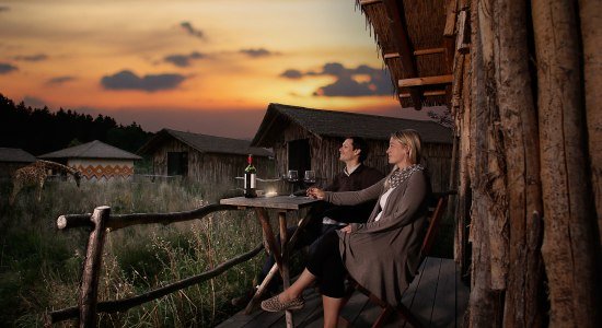 Masai-Mara-Lodges im Serengeti-Park, © Serengeti-Park Hodenhagen GmbH Masai-Mara-Lodges im Serengeti-Park, © Serengeti-Park Hodenhagen GmbH