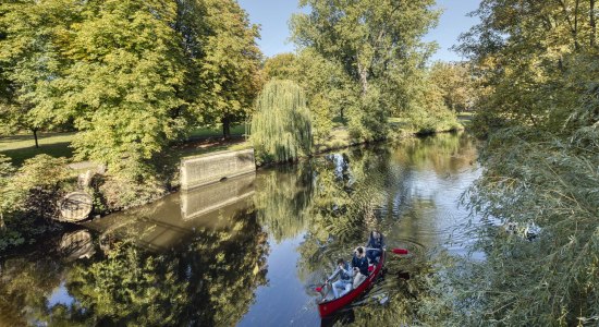 Kanoën op de Oker, © Christian Bierwagen
