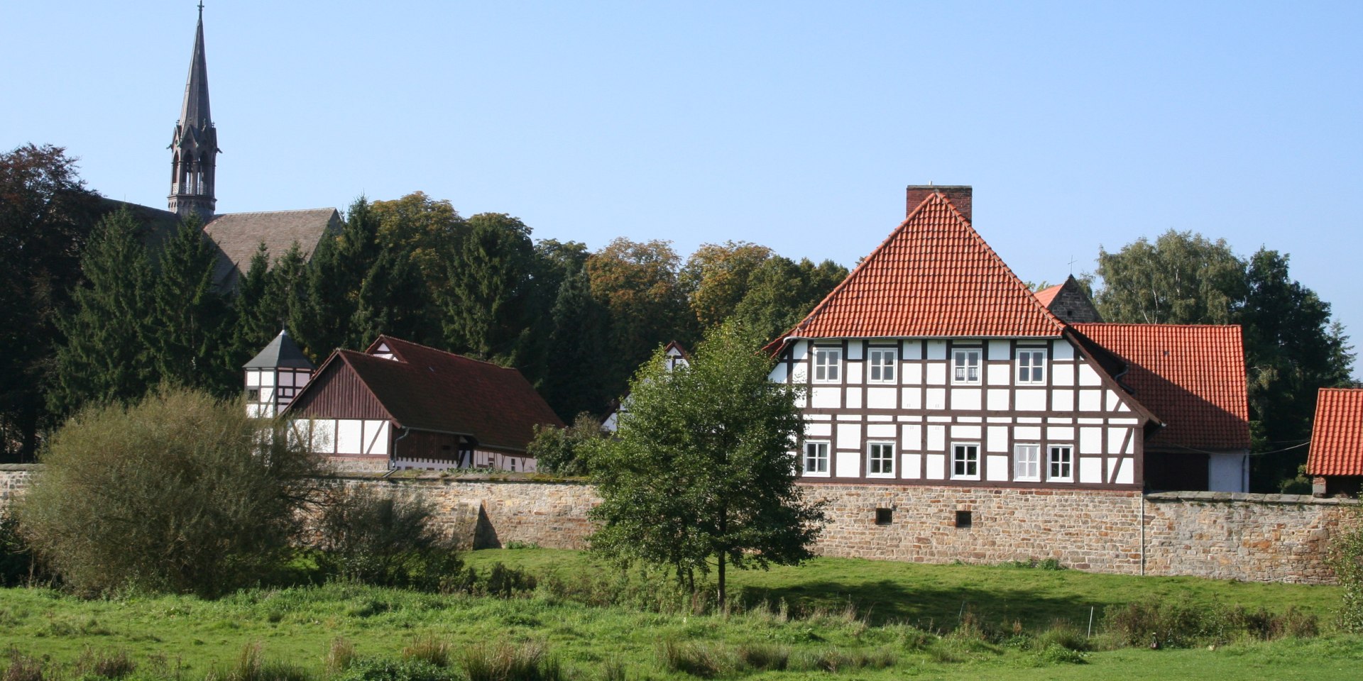 Pilgerweg Loccum-Volkenroda - Kloster Loccum, © Mittelweser Touristik GmbH