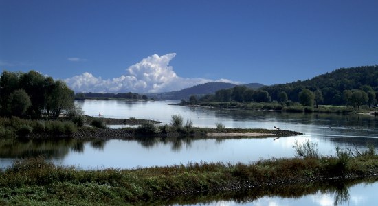Elbe bij Neu Darchau, © Flusslandschaft Elbe GmbH/ Sabine Kulau, Nahrendorf