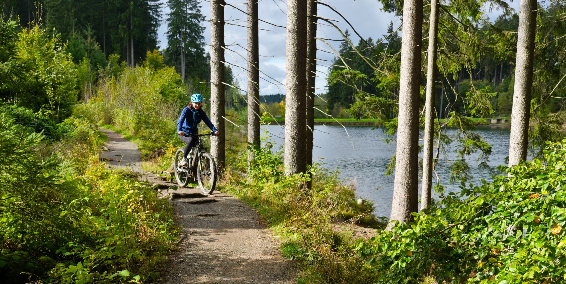 Mountainbiken in der Oberharzer Wasserwirtschaft, © Janna Kamphof Mountainbiken in der Oberharzer Wasserwirtschaft, © Janna Kamphof