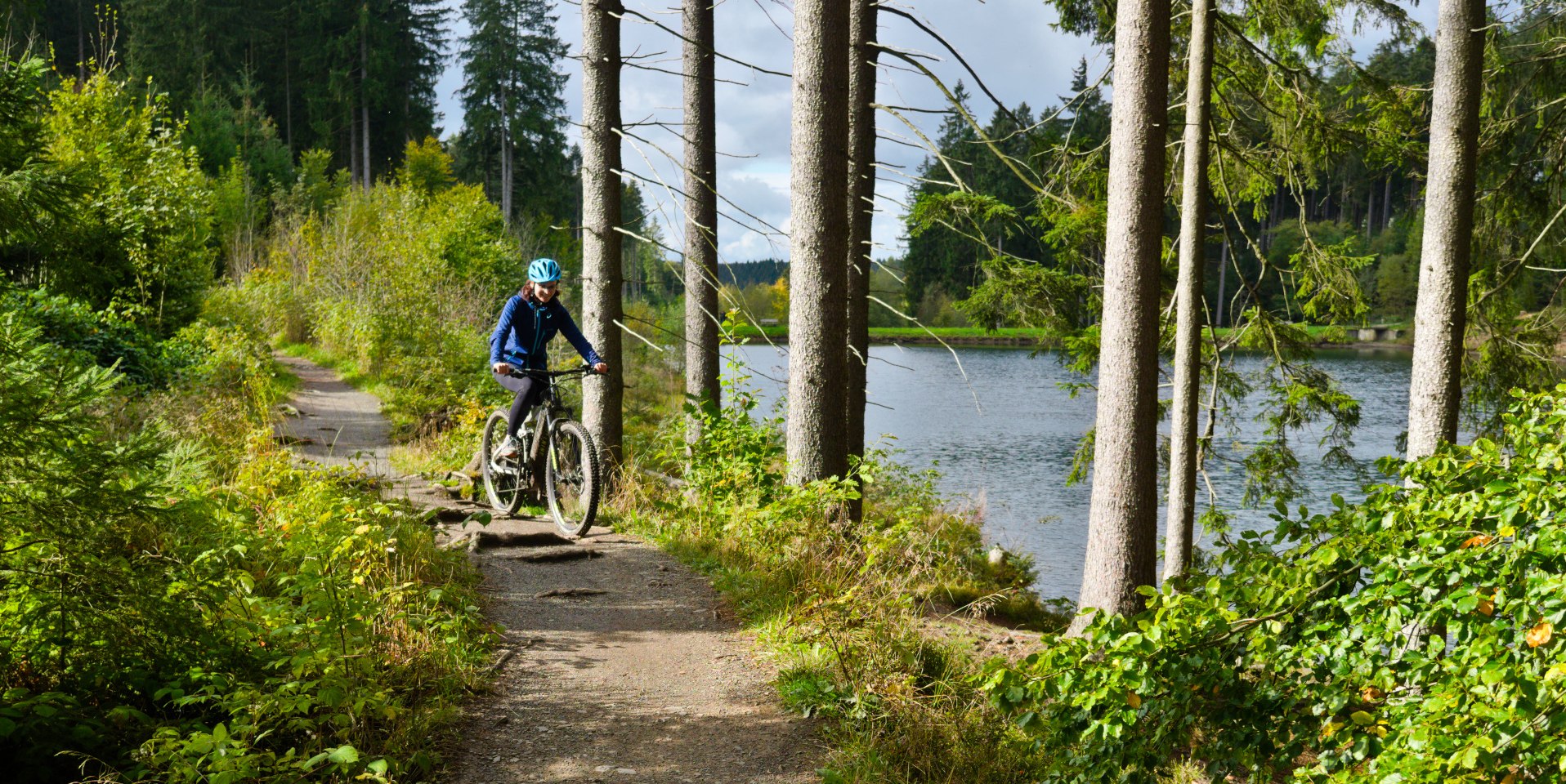 Mountainbiken in der Oberharzer Wasserwirtschaft, © Janna Kamphof