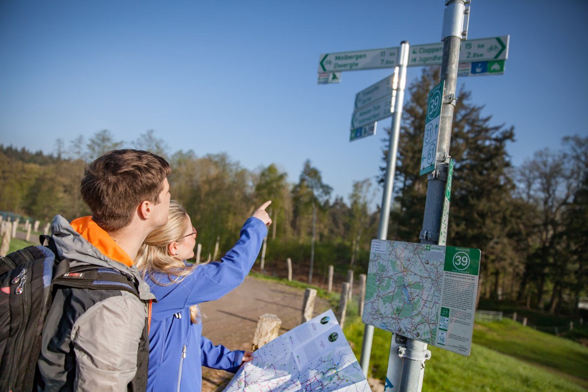 Fietsen op getallen in Thüle, © malopo