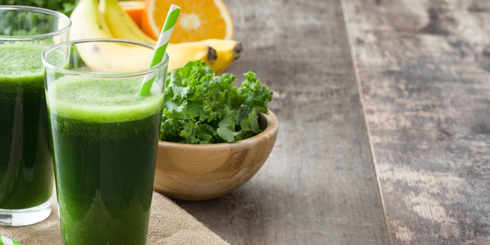 Boerenkool smoothie, © Fotolia / chandlervid85 Boerenkool smoothie, © Fotolia / chandlervid85