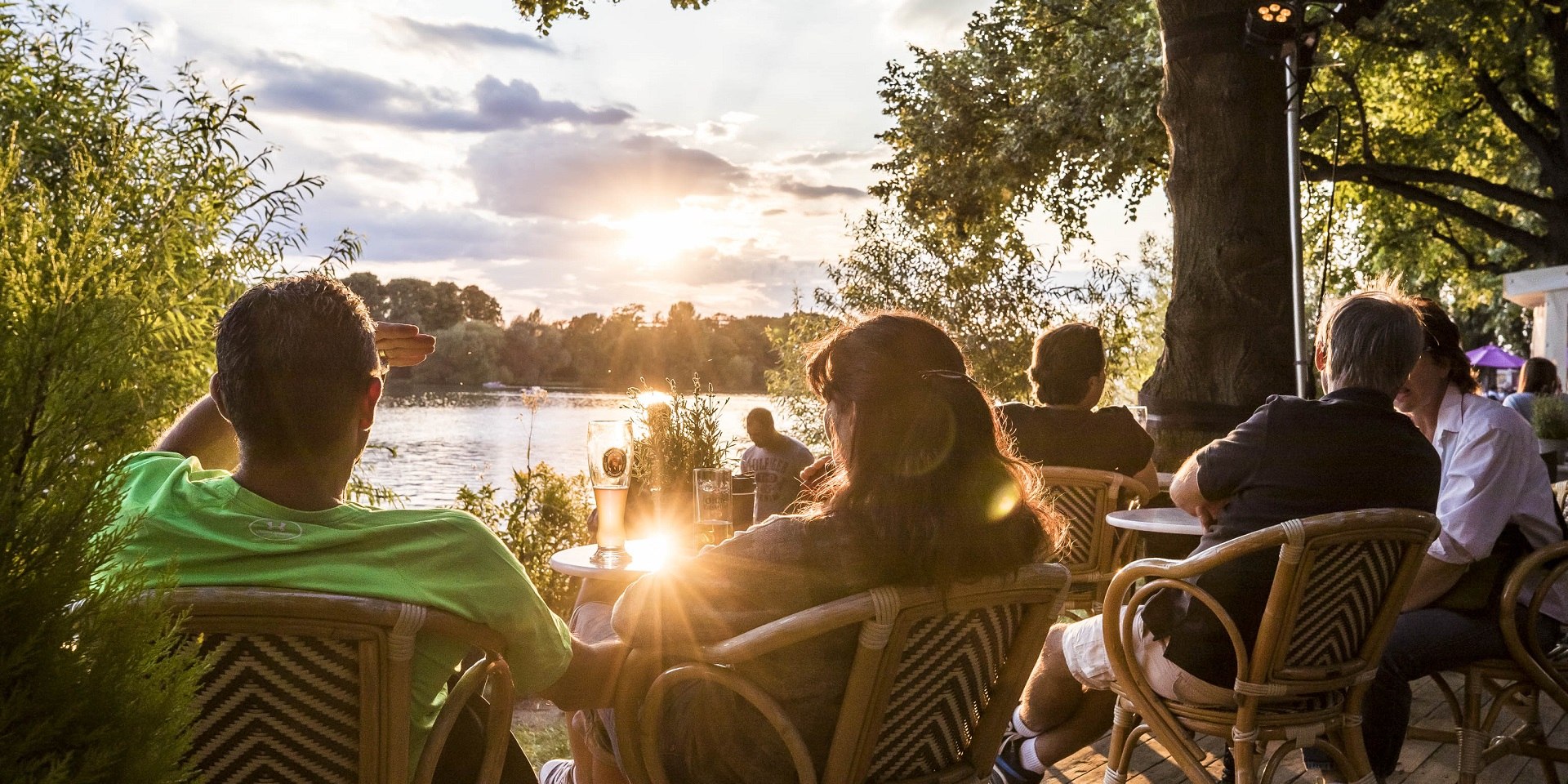 Biertuin bij de Maschsee, © Hannover Marketing und Tourismus GmbH / Kevin Münkel