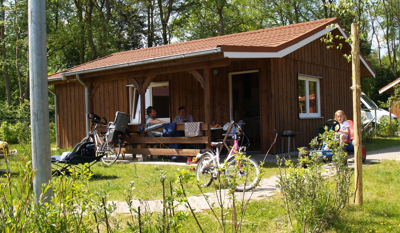 Heidehaus im Ferienzentrum Schloss Dankern, © Ferienzentrum Schloss Dankern GmbH & Co. KG