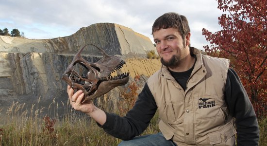 Nils Grötschke, Dino-Park Münchehagen, wetenschappelijk directeur, © Dinosaurier-Park Münchehagen (GmbH &amp; Co. KG) 