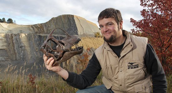 Nils Grötschke, Dino-Park Münchehagen, wetenschappelijk directeur, © Dinosaurier-Park Münchehagen (GmbH &amp; Co. KG) 