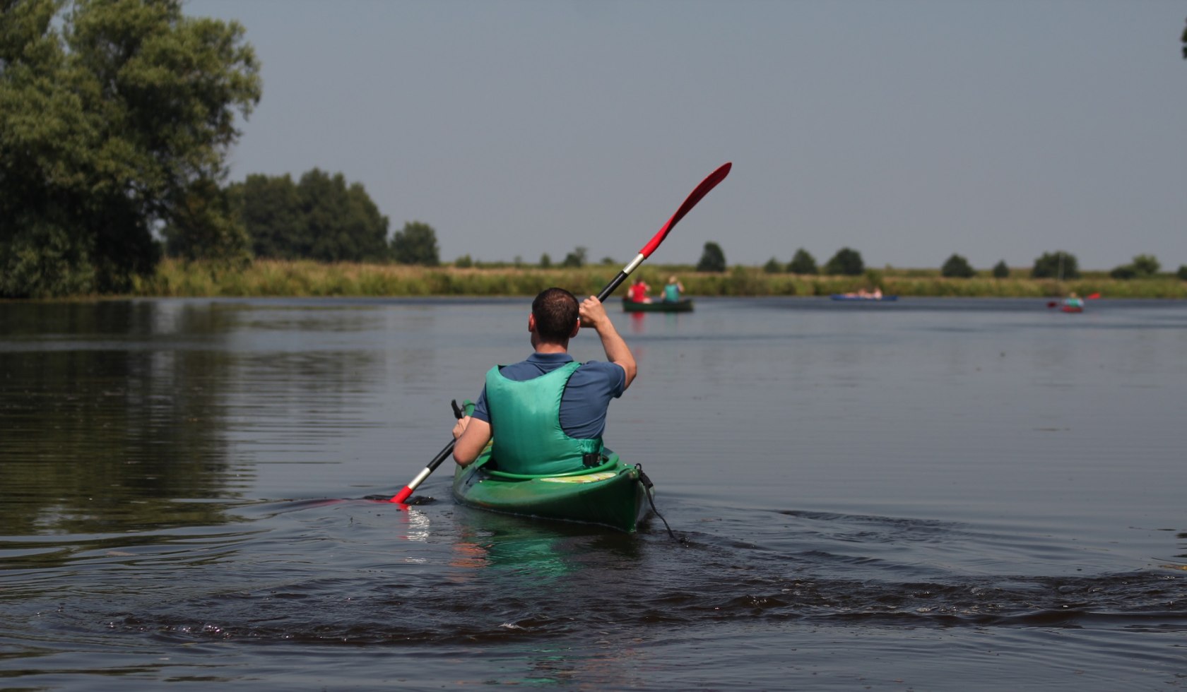 Waterwandelen op de Hamme, © Touristikagentur Teufelsmoor/Karsten Schöpfer