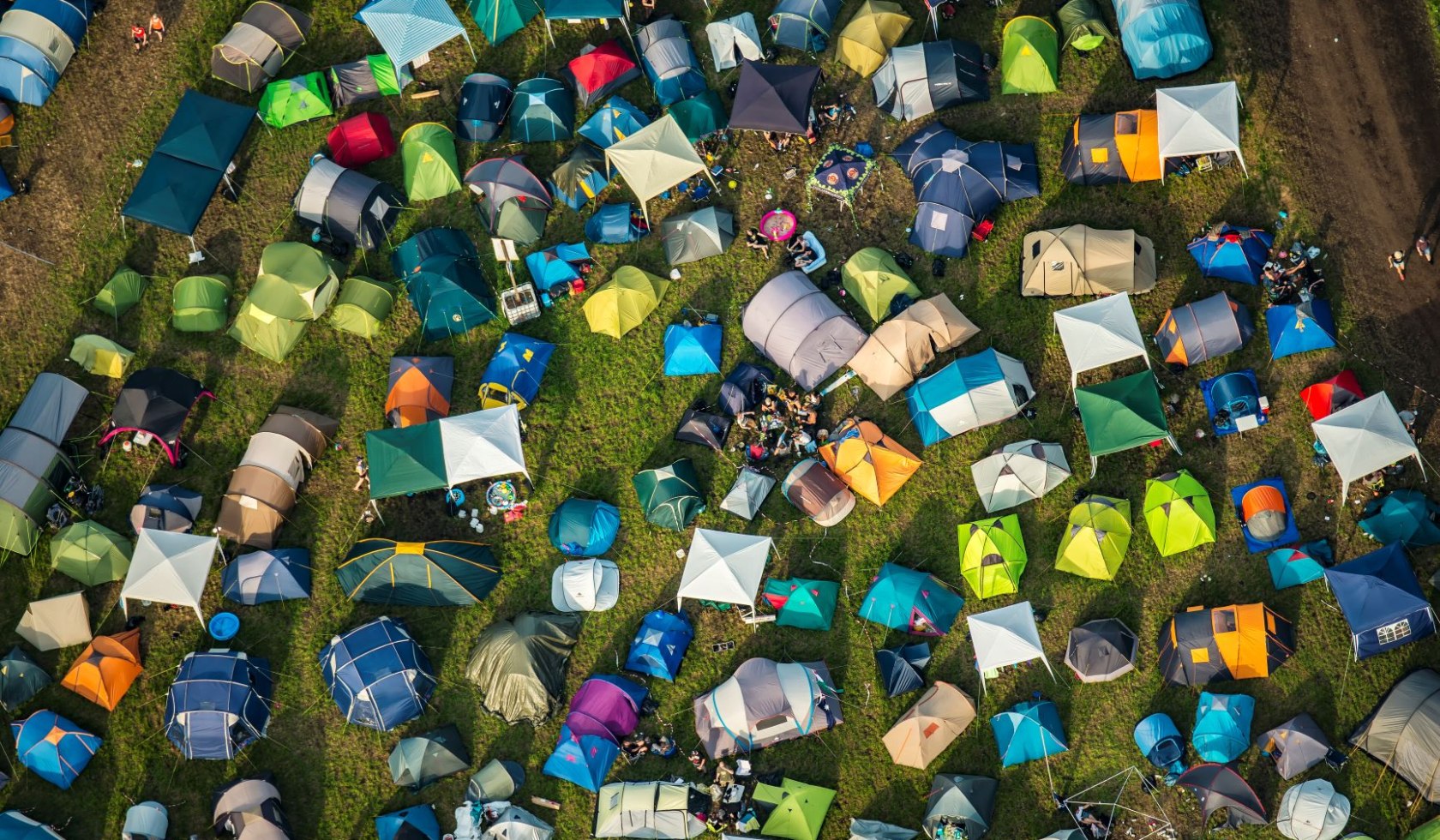 Deichbrand Festival luchtfoto, © Martin Elsen