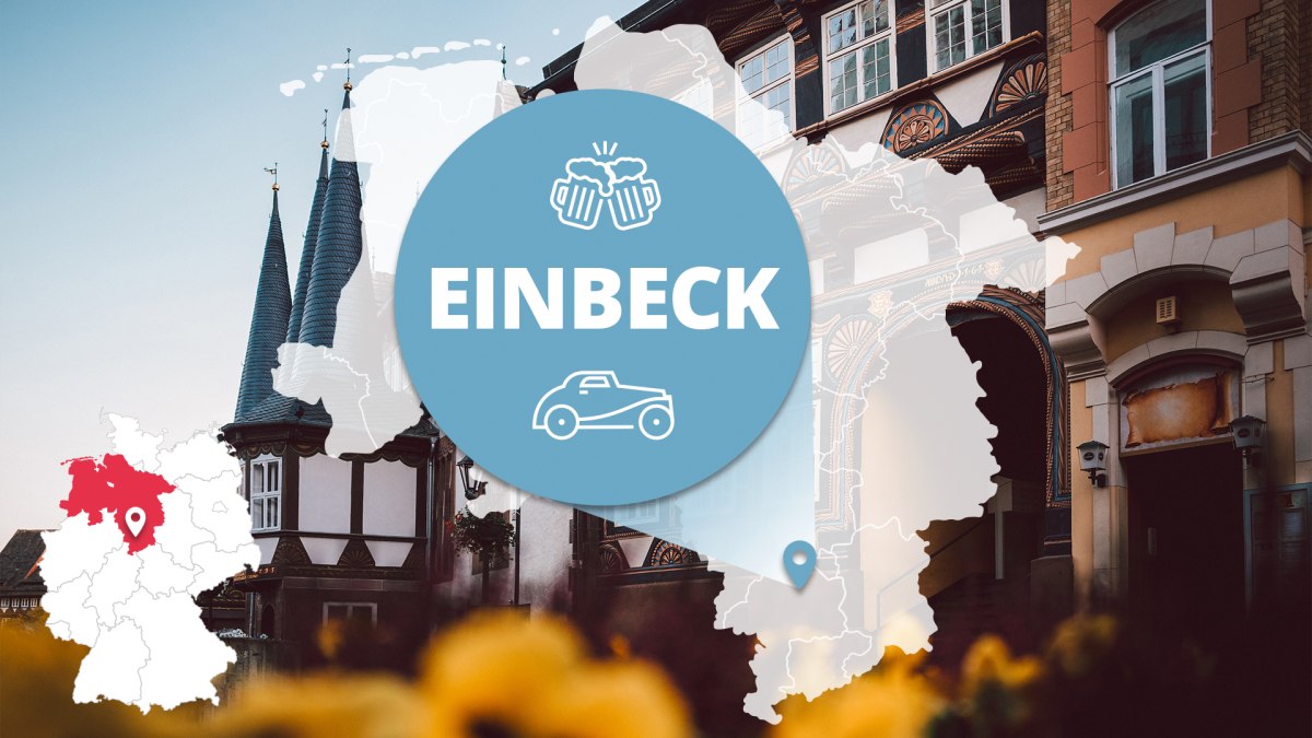 Kaart Einbeck