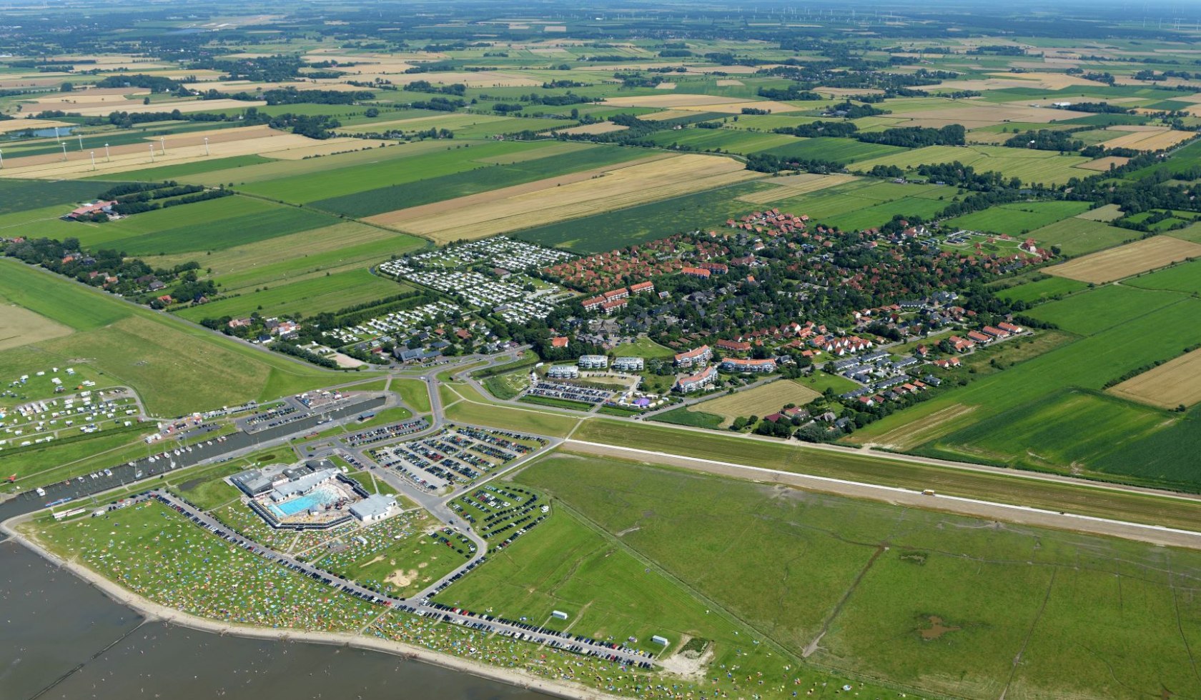 Dorum luchtfoto, © Martin Elsen