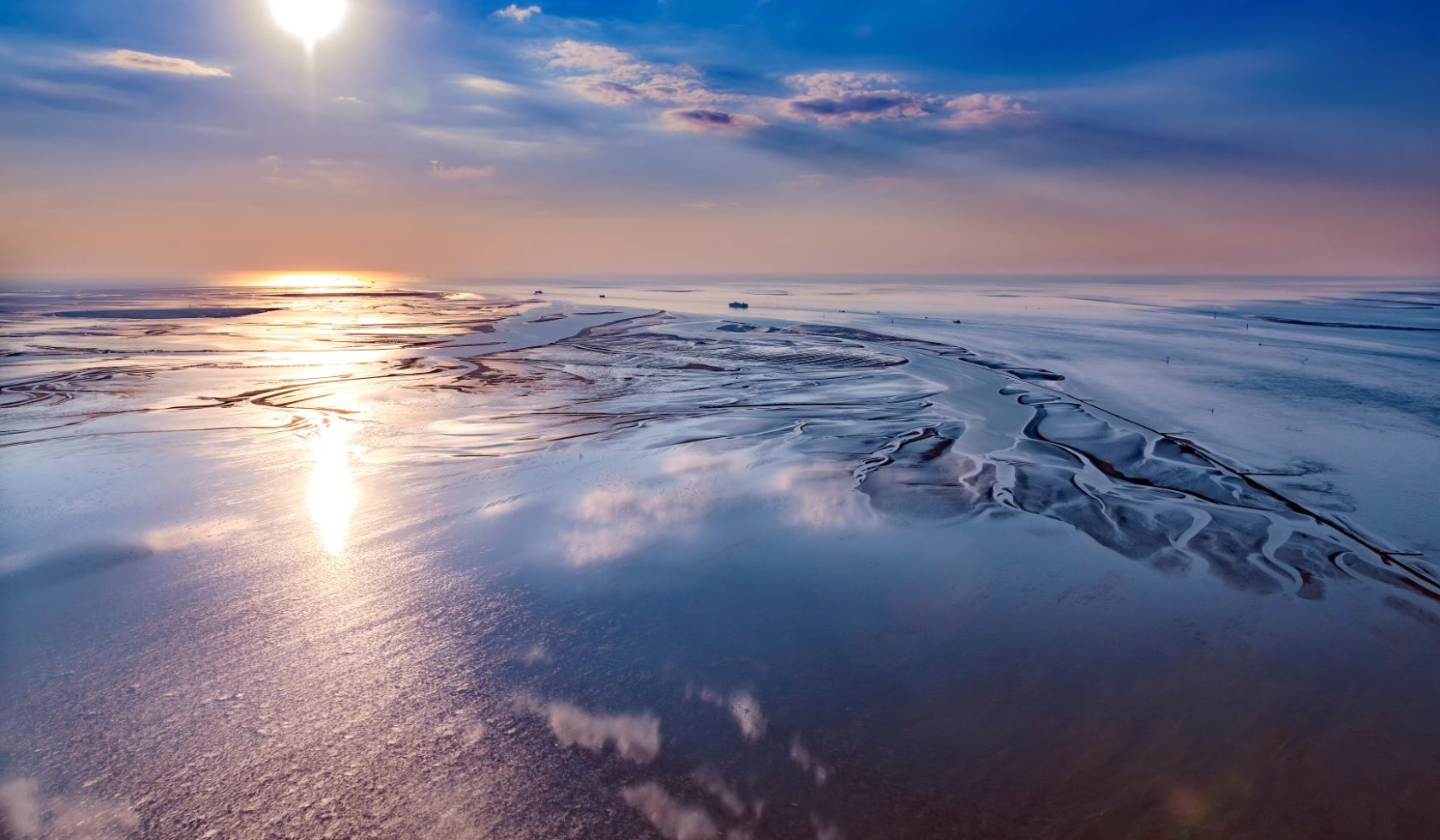 Waddenzee Werelderfgoed Cuxhaven Luchtfoto, © Martin Elsen