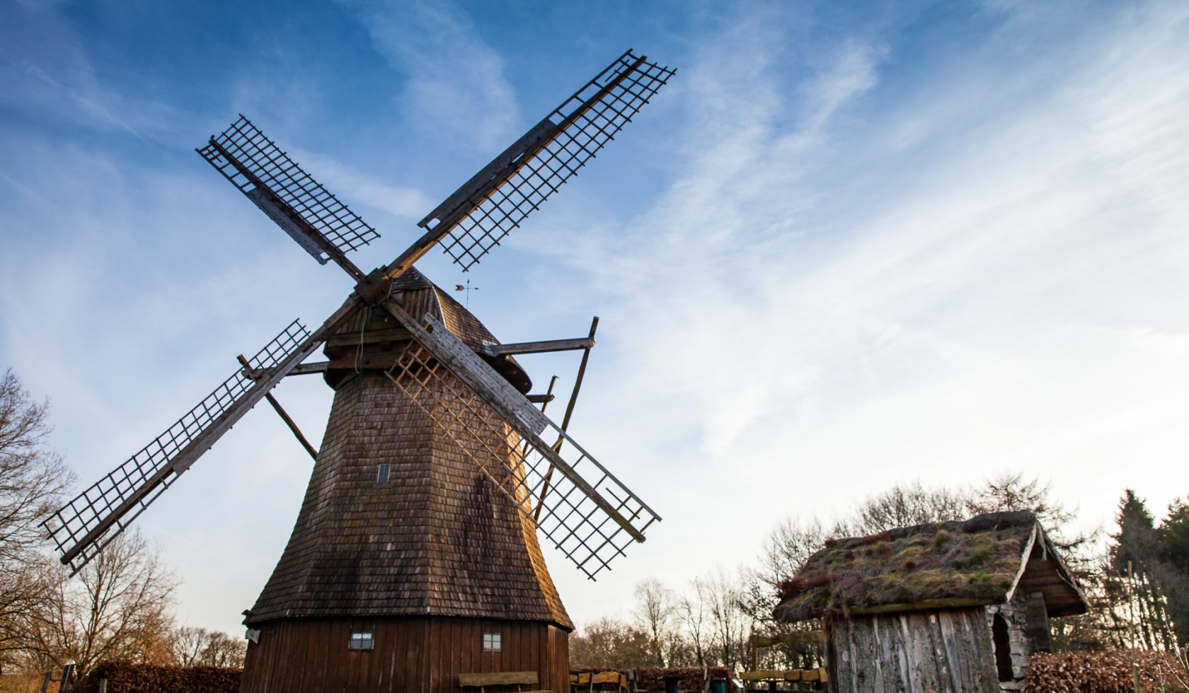 Gehlenberger-molen in het district Cloppenburg, © malopo