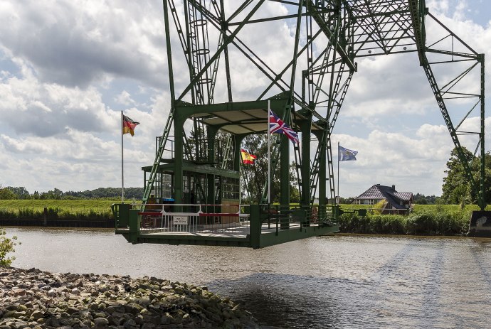 Schwebefähre Osten-Hemmoor, © OsteFoto / Karl-Heinz Brinkmann