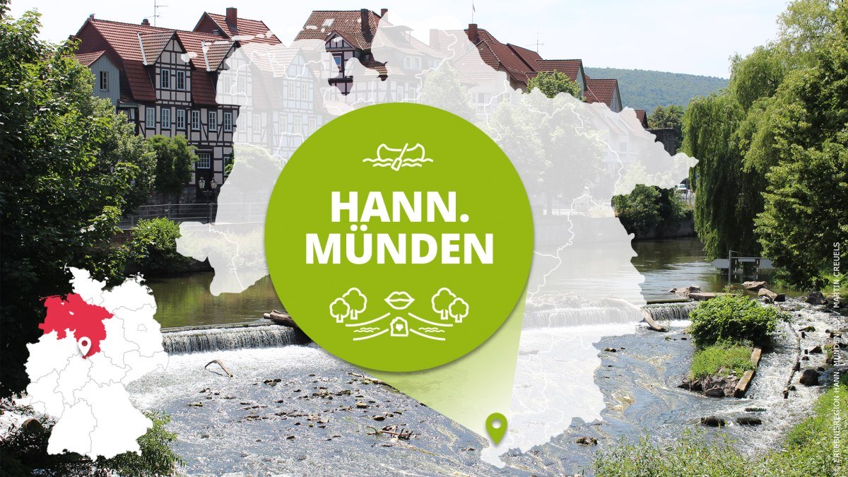 Kaart Hann Münden