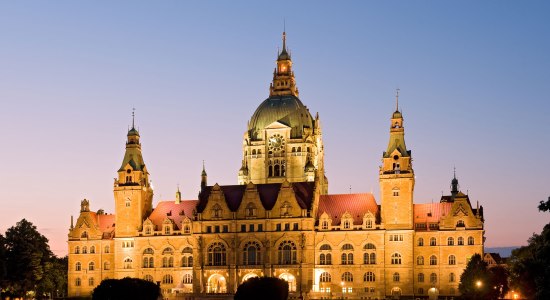 New Stadhuis Hannover, © Hannover Marketing &amp; Tourismus GmbH / Martin Kirchner