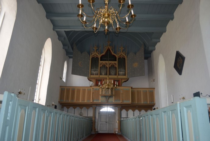  Gotisch orgel in de kerk van Rysum, het oudste orgel van Noord-Duitsland, © Ostfriesland Tourismus GmbH / www.ostfriesland.de