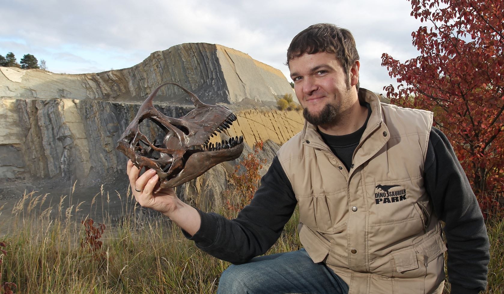 Nils Grötschke, Dino-Park Münchehagen, wetenschappelijk directeur, © Dinosaurier-Park Münchehagen (GmbH &amp; Co. KG) 