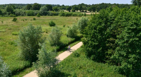 Fietstochten op het fietspad in het Hasedal , © Dieter Schinner 
