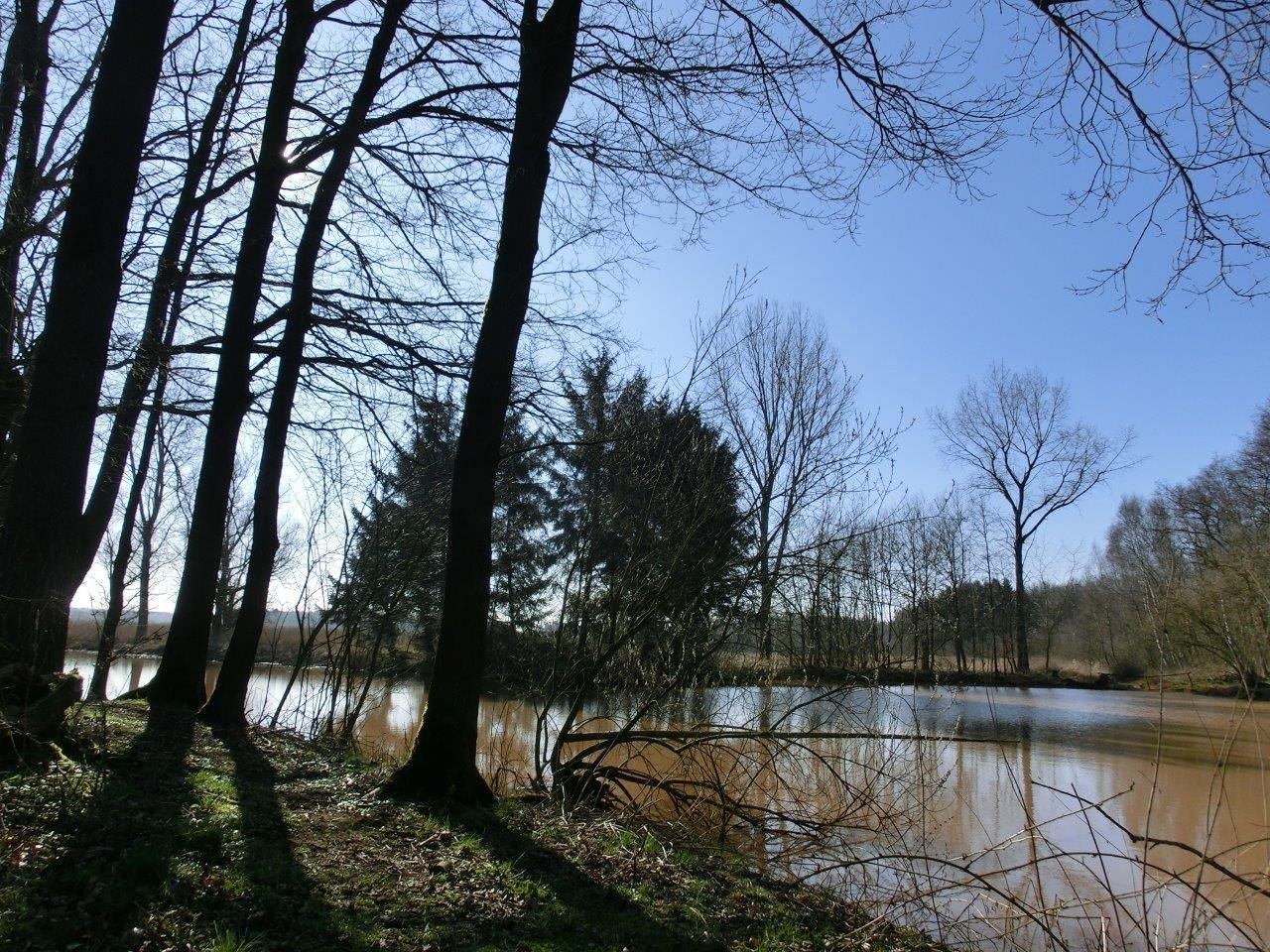 Zicht op de Seehürnsbarg, © Touristikverband Landkreis Rotenburg (Wümme)  e.V. / Udo Fischer