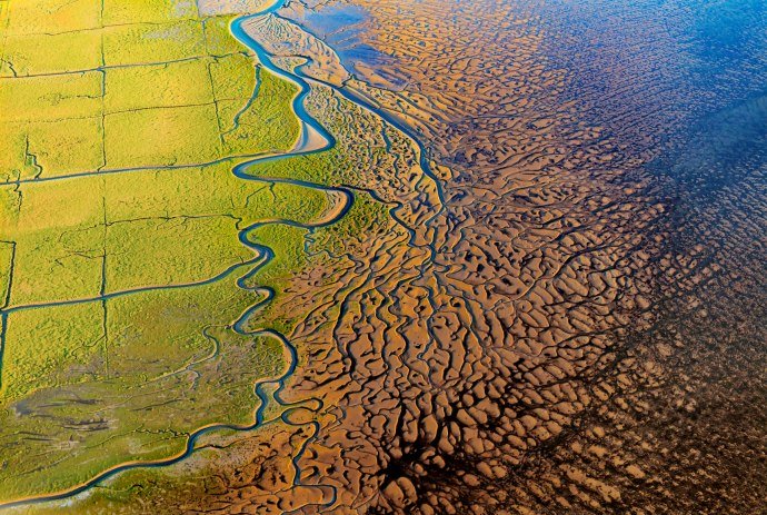 Waddenzee Wereldnatuurerfgoed Luchtvaart, © Martin Elsen