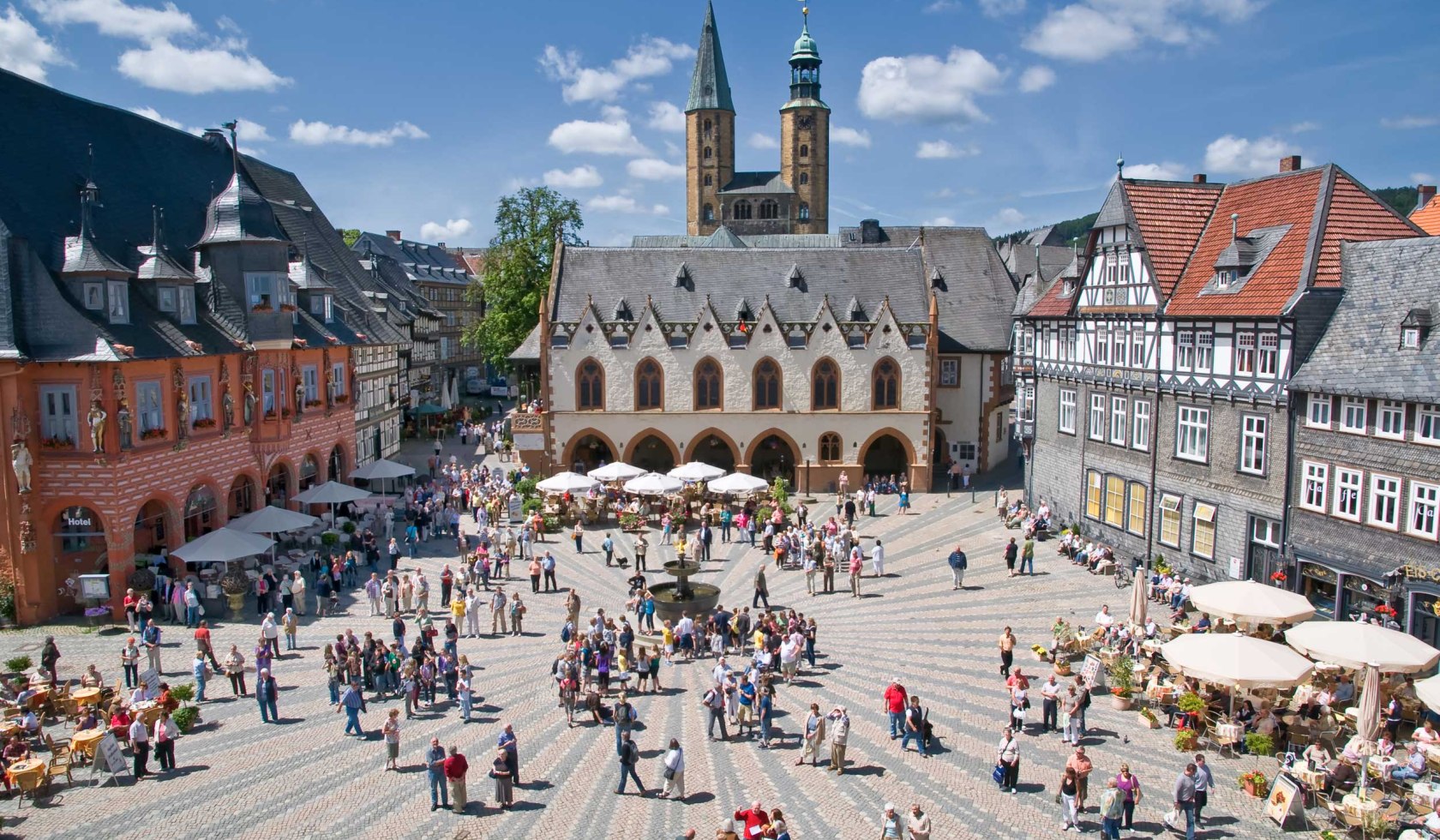 Markt van Goslar, © GOSLAR marketing gmbh / Stefan Schiefer