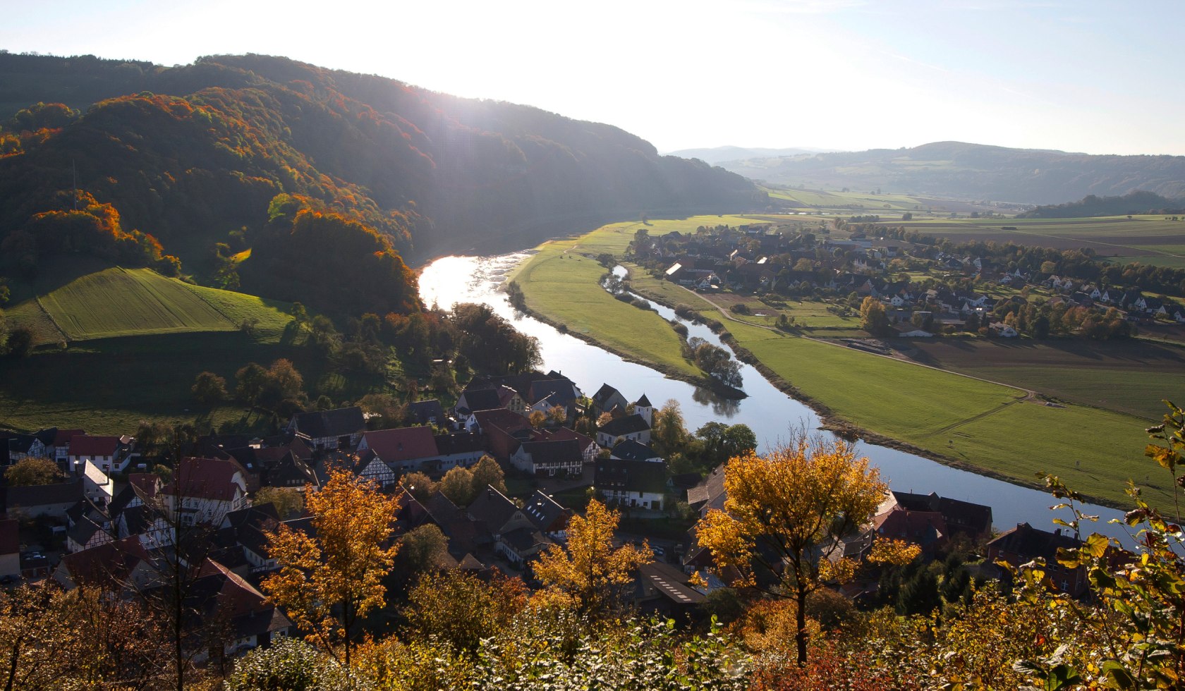 Weser, © Hameln Marketing und Tourismus GmbH