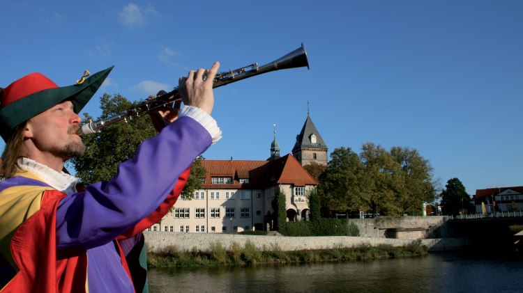 De rattenvanger van Hamelen op de Weser, © Hameln Marketing und Tourismus GmbH