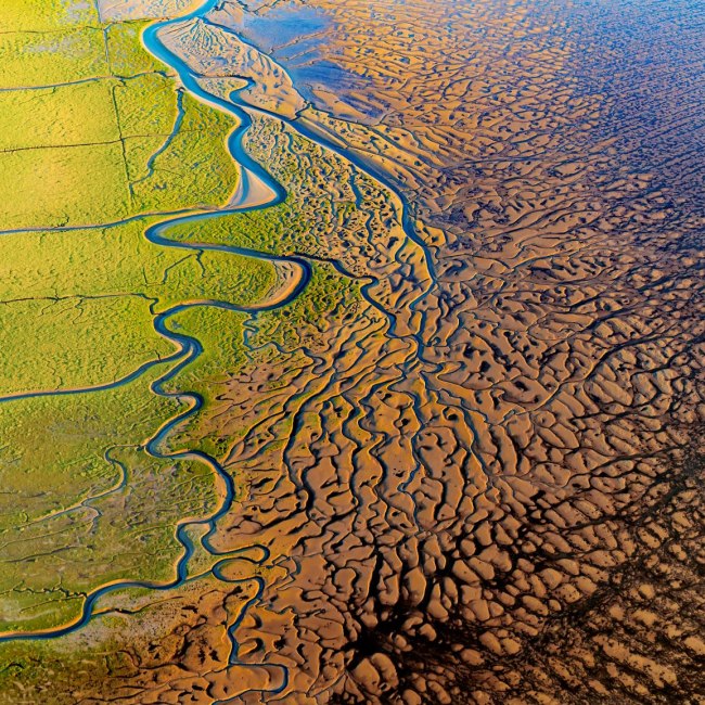 Waddenzee Wereldnatuurerfgoed Luchtvaart, © Martin Elsen