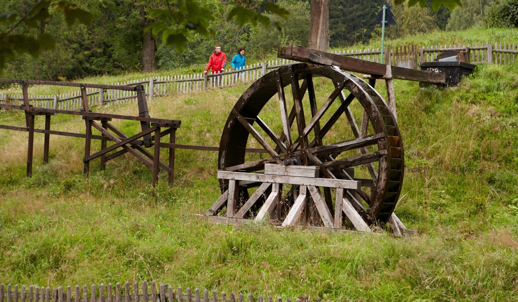 Waterwiel bij Clausthal-Zellerfeld, © Harzer Tourismusverband / Marcus Gloger
