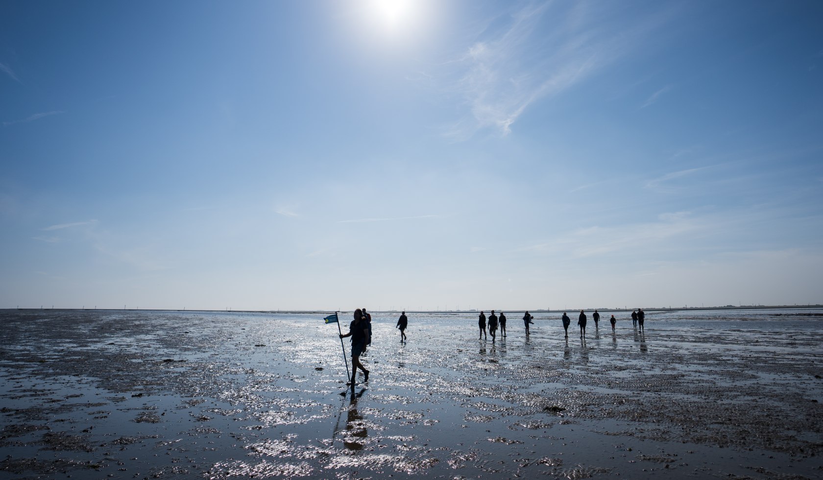 Rondleiding over het wad bij Harlesiel, © TourismusMarketing Niedersachsen GmbH 