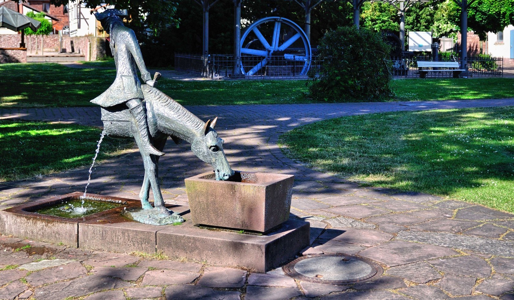 Fontein Münchhausen in Bodenwerder, © Sales Desk Polen / Znajkraj