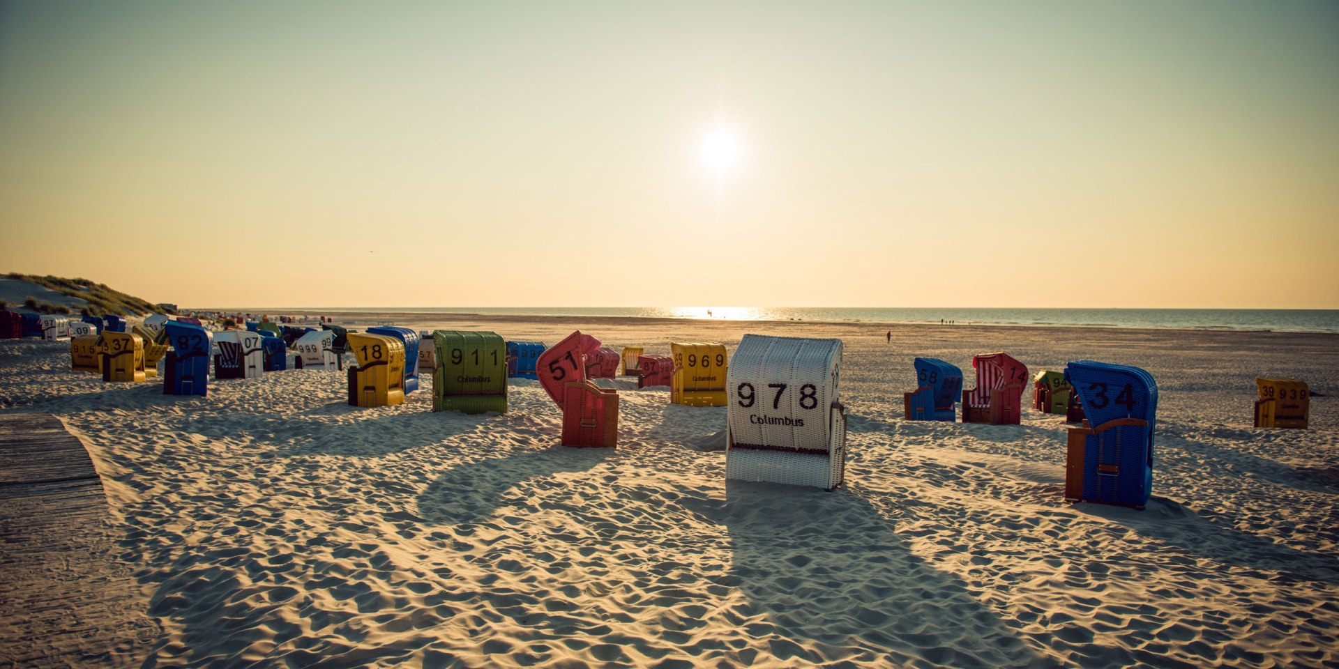 Zonsondergang op Juist, © Kurverwaltung Juist Zonsondergang op Juist, © Kurverwaltung Juist