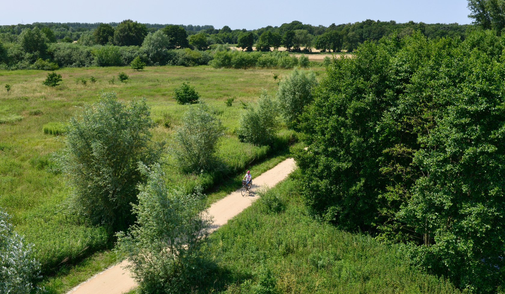 Fietstochten op het fietspad in het Hasedal , © Dieter Schinner 