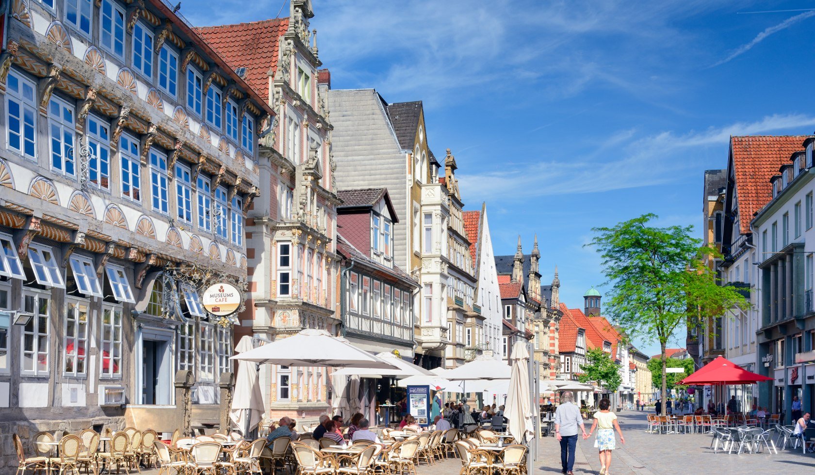 Paasstraat in Hameln in het Weserbergland, © TMN/Francesco Carovillano