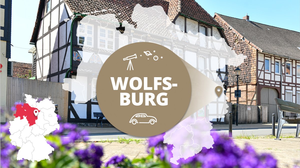 Kaart Wolfsburg Kaart Wolfsburg
