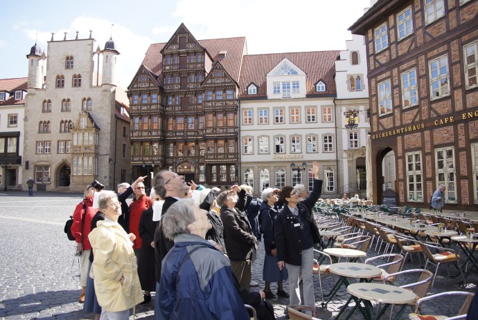 Rondleiding door de stad Hildesheim, © Hildesheim Marketing GmbH