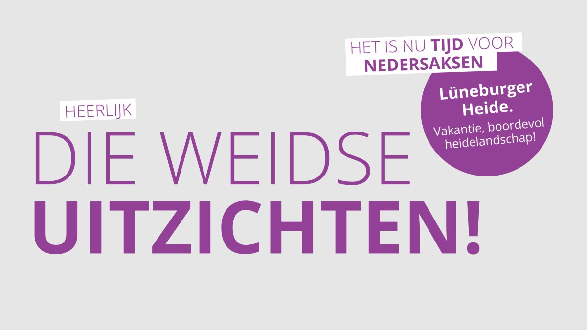 Lüneburger Heide Heerlijk die weidse uitzichten claim