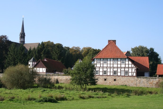 Pilgerweg Loccum-Volkenroda - Kloster Loccum, © Mittelweser Touristik GmbH