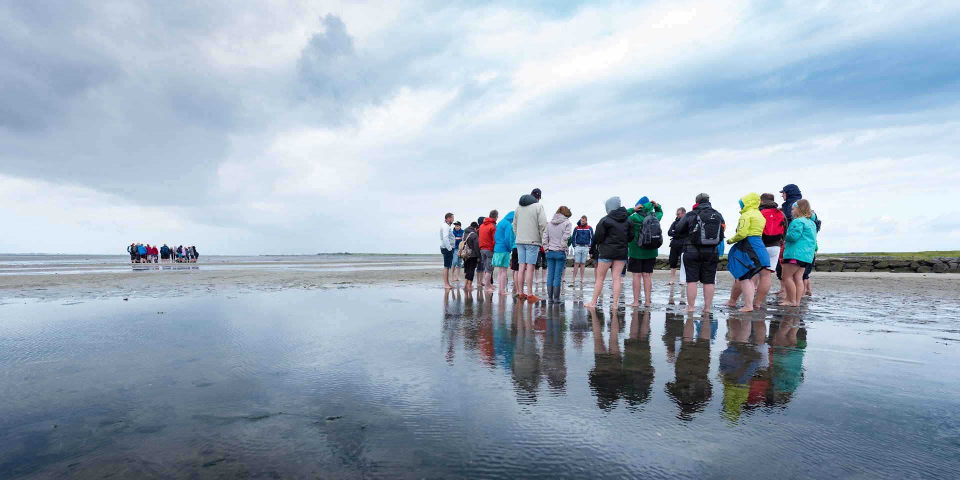 Wadlopen, © Kurverwaltung Wangerooge/ Kees van Surksum