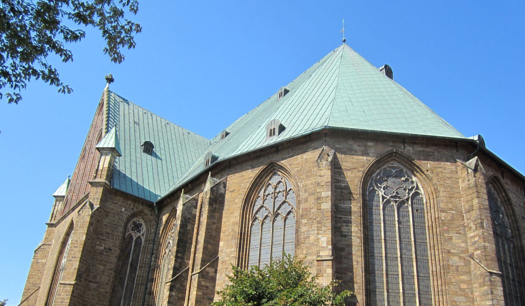 Zuidkant van de Verdense Kathedraal, © Stadt Verden / Mirco Guy