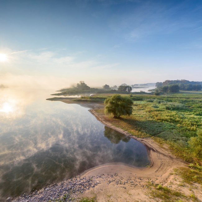 Campagnemotief Elbe-landschappen, © Dieter Damnschen